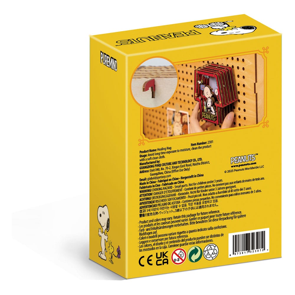 Peanuts Puremind Modellino in legno - Teatro Abbraccio - Pantasy