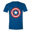 Marvel T-Shirt Captain America Cracked Shield Taglia M