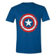 Marvel T-Shirt Captain America Cracked Shield Taglia M