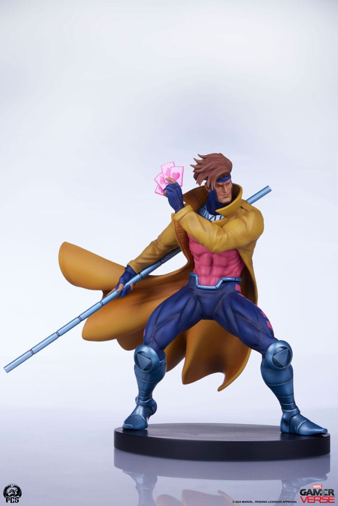 Statua Gambit Player 2 Edition Marvel Gamerverse Classics scala 1:10, 17 cm - Premium Collectibles Studio