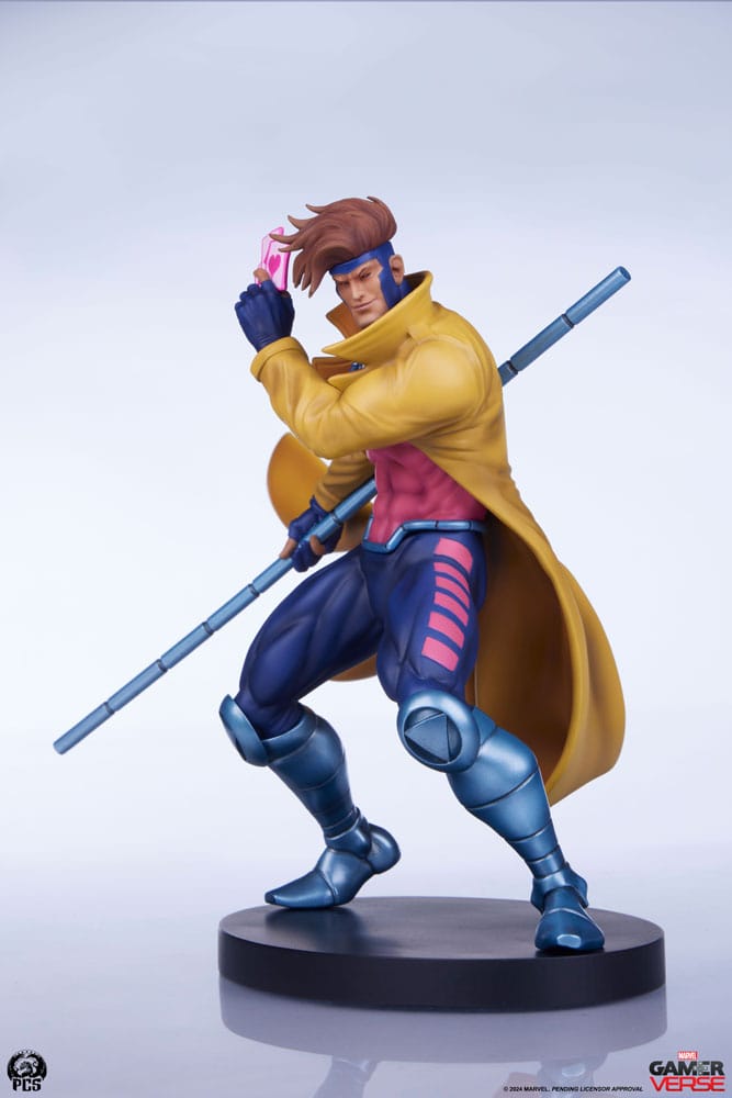 Statua Gambit Player 2 Edition Marvel Gamerverse Classics scala 1:10, 17 cm - Premium Collectibles Studio
