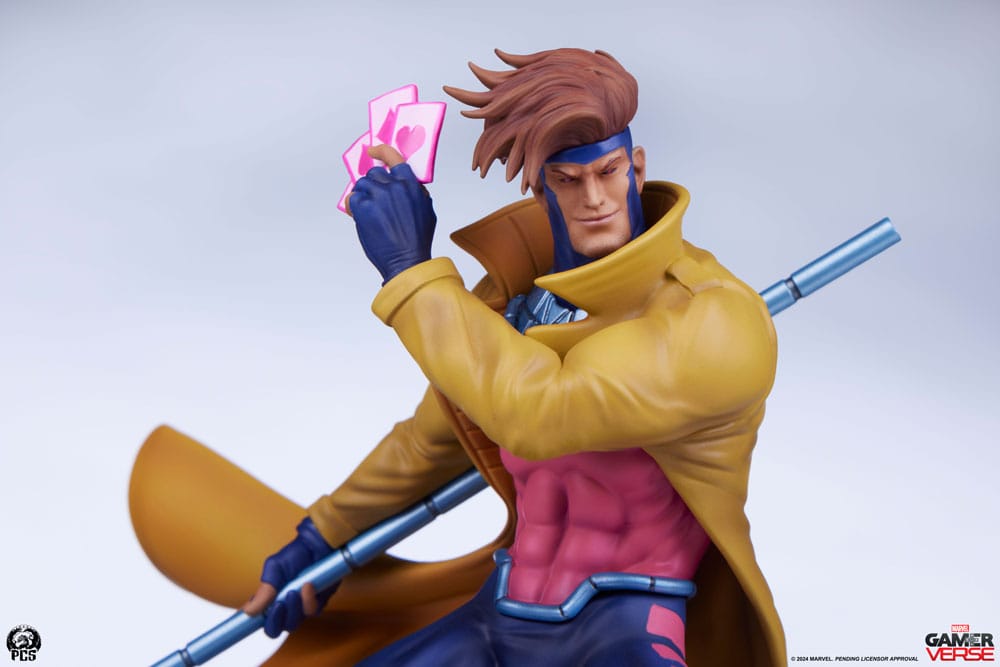Statua Gambit Player 2 Edition Marvel Gamerverse Classics scala 1:10, 17 cm - Premium Collectibles Studio