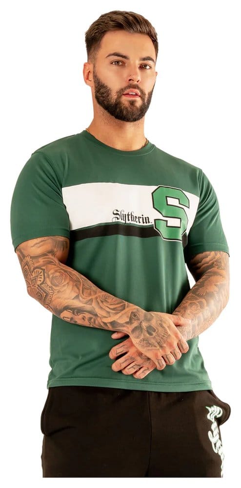 Harry Potter Maglietta Serpeverde Track And Field Taglia M