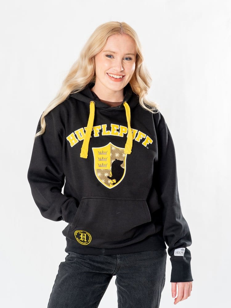 Harry Potter Felpa con Cappuccio Hufflepuff Deluxe Taglia XXL