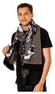 Sciarpa Harry Potter Dark Arts Spell Lunga Grigia - CID