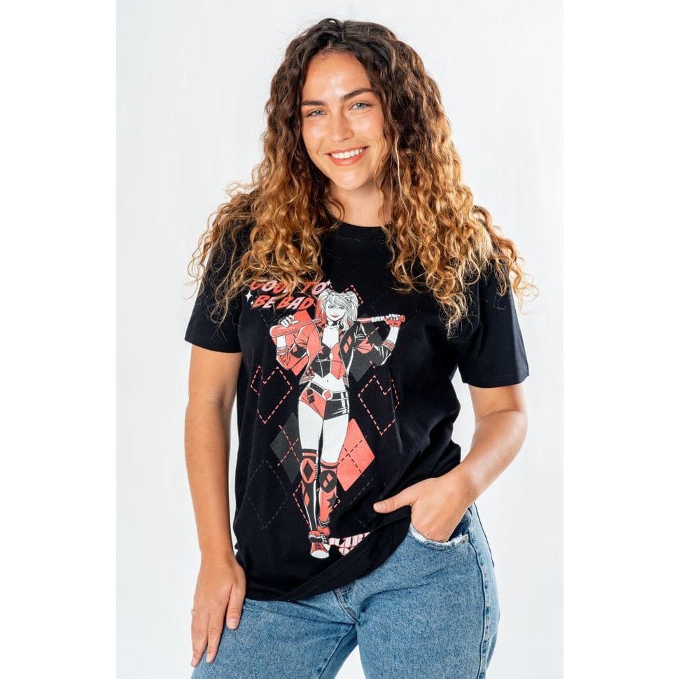 Maglietta DC Comics Harley Quinn "Got To Be Bad" Taglia S