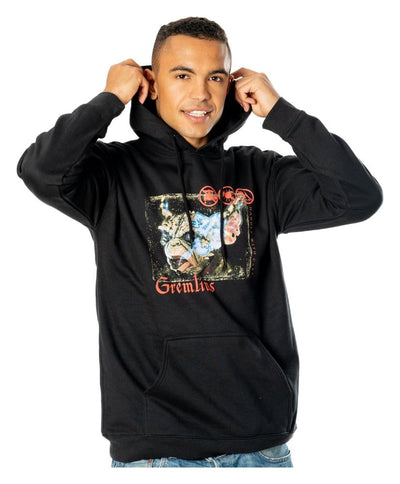 Gremlins Felpa con Cappuccio Fumo Taglia XXL - CID