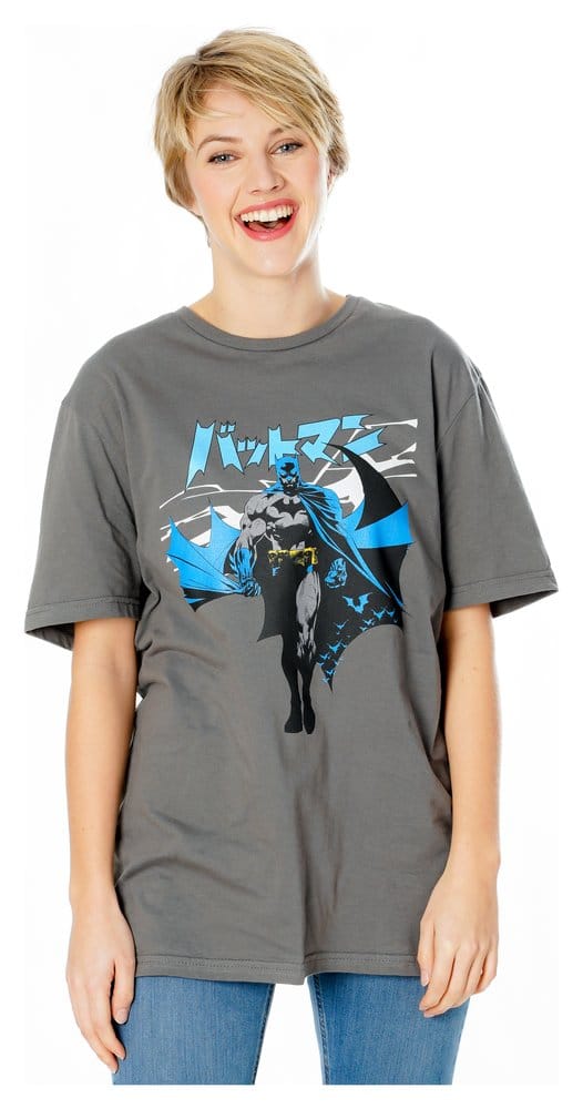 DC Comics T-Shirt Batman Manga Cape Taglia L