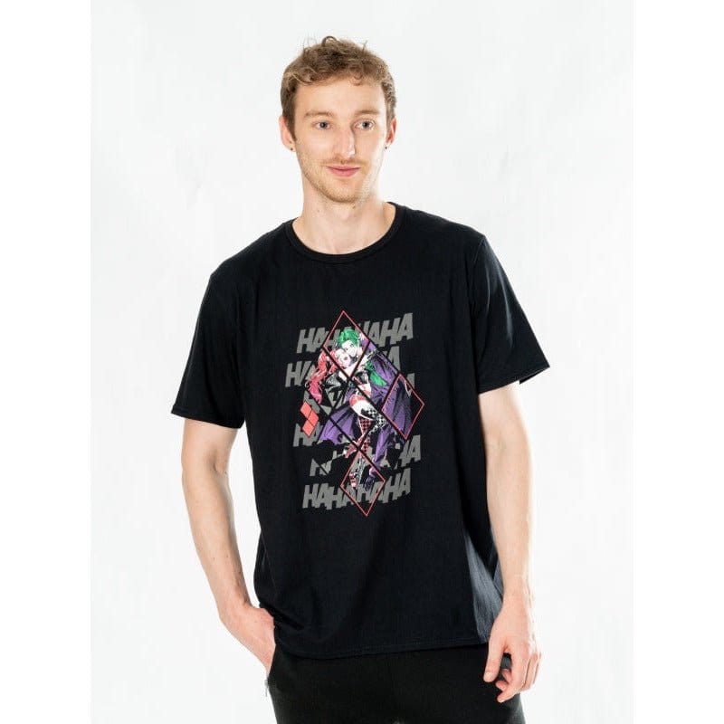 Maglietta DC Comics Harley Quinn e Joker Taglia XL - CID