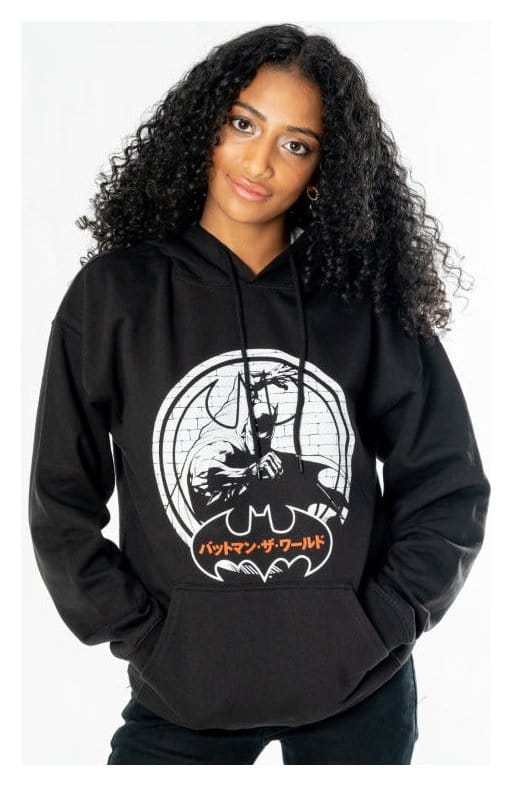 Felpa con cappuccio DC Comics Batman Anime Taglia XL