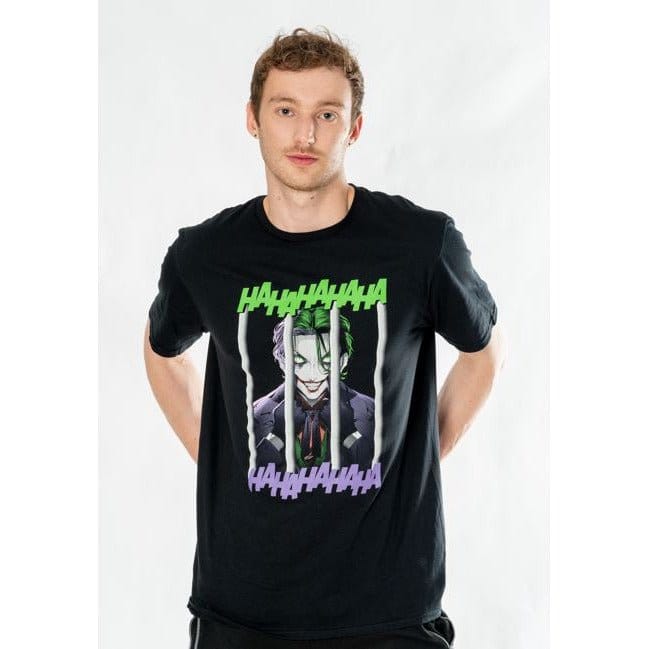 Maglietta DC Comics Joker Anime Smile Taglia XL