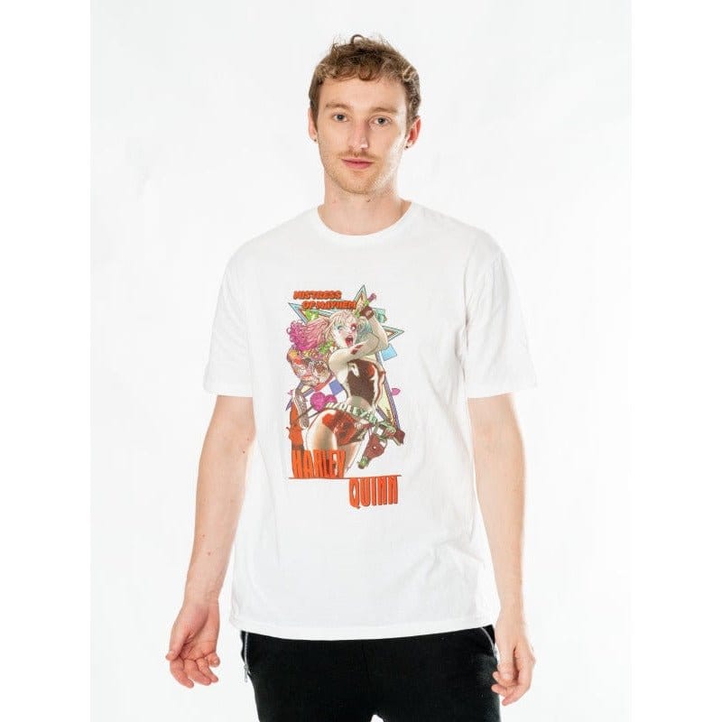 Maglietta DC Comics Harley Quinn Anime Mayhem Taglia XXL