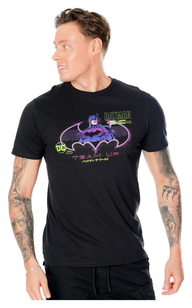 Maglietta Batman Matrix Grid Taglia S - Ufficiale DC Comics