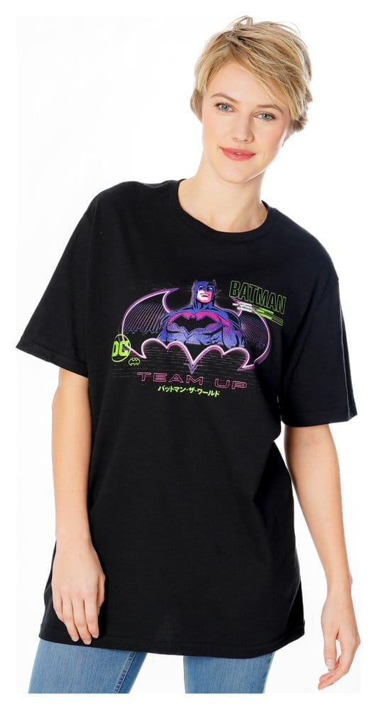 Maglietta Batman Matrix Grid Taglia S - Ufficiale DC Comics