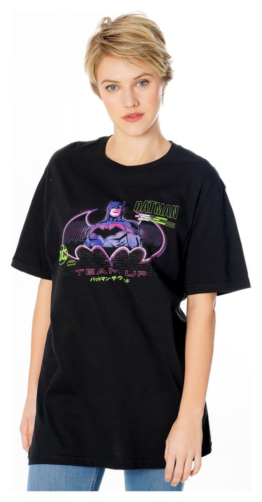 Maglietta Batman Matrix Grid Taglia S - Ufficiale DC Comics