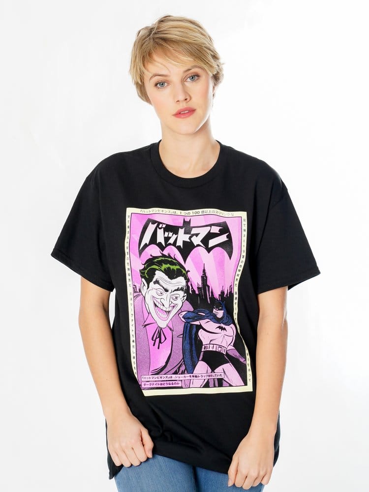 Maglietta Batman Joker Anime Poster Taglia S - CID