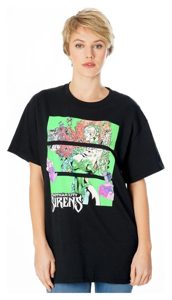 Maglietta Poison Ivy Sirens Black Taglia L - DC Comics CID