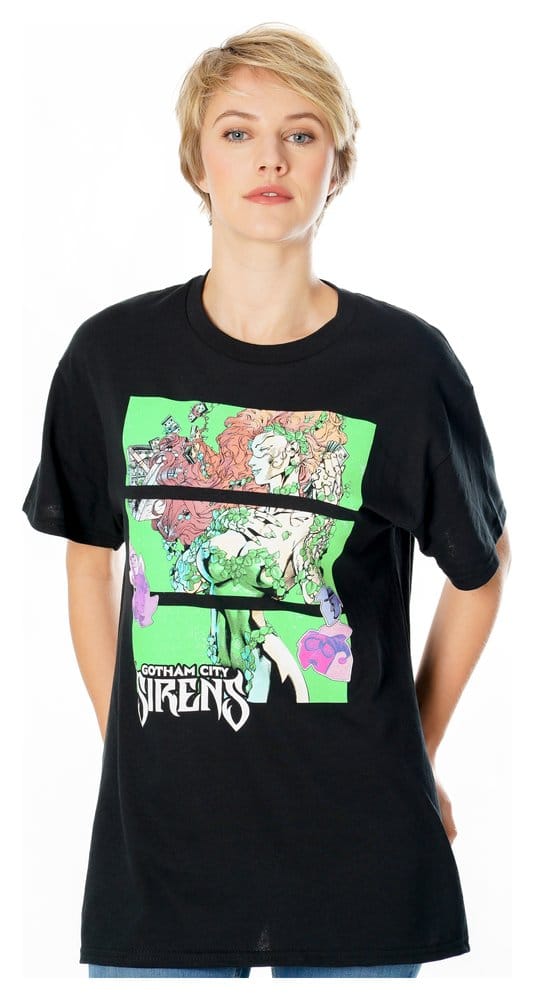 Maglietta Gotham City Sirens Poison Ivy, nera, taglia XXL - CID