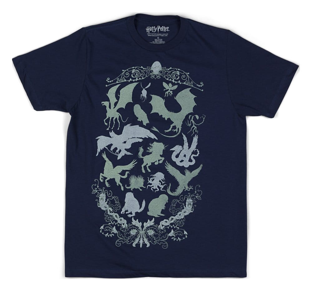 Maglietta Harry Potter Guida alle Creature Magiche Taglia M
