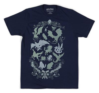 Maglietta Harry Potter Guida alle Creature Magiche Taglia M