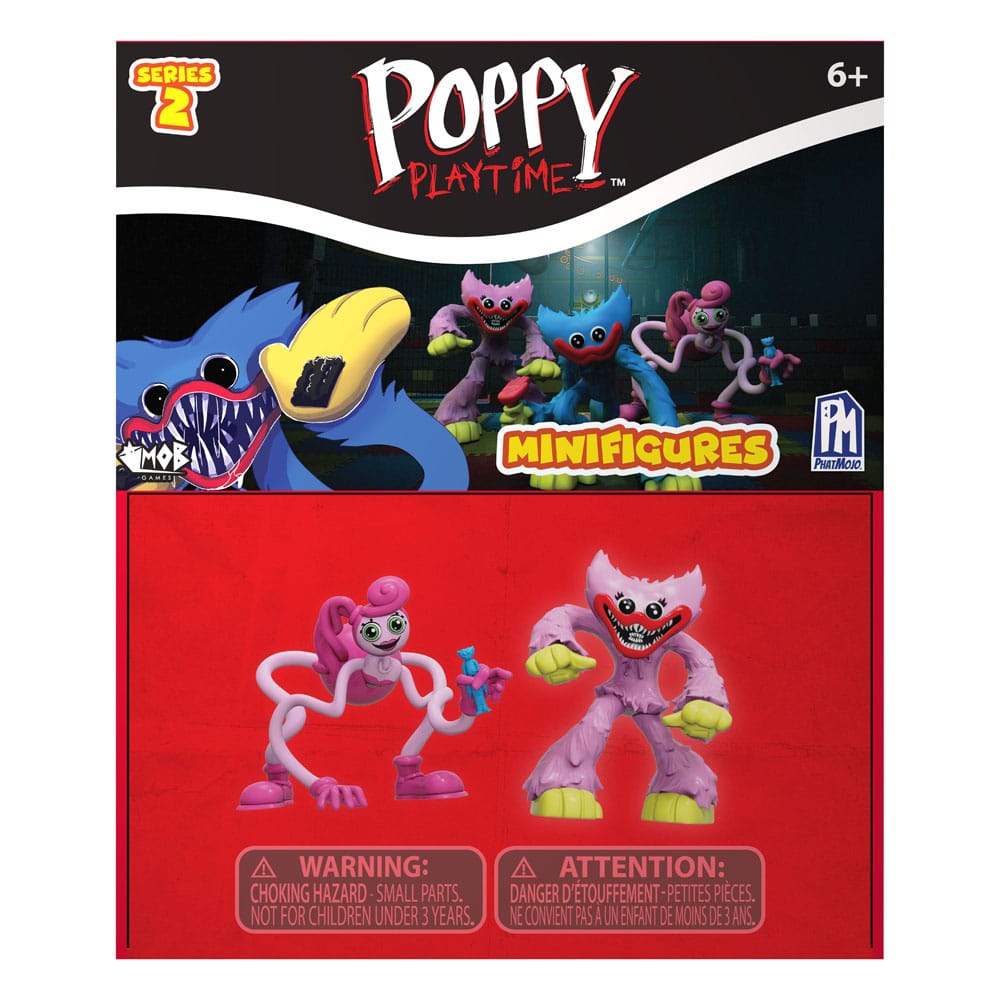 Poppy Playtime Minifigure 7 cm Serie 2 Espositore (24 bustine) - Phat Mojo