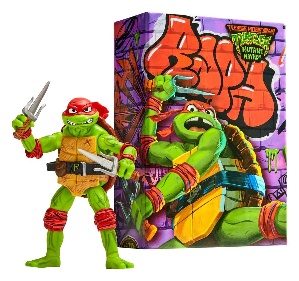 Tartarughe Ninja: Mutant Mayhem Action Figure Comic Con Raphael 18 cm - Playmates