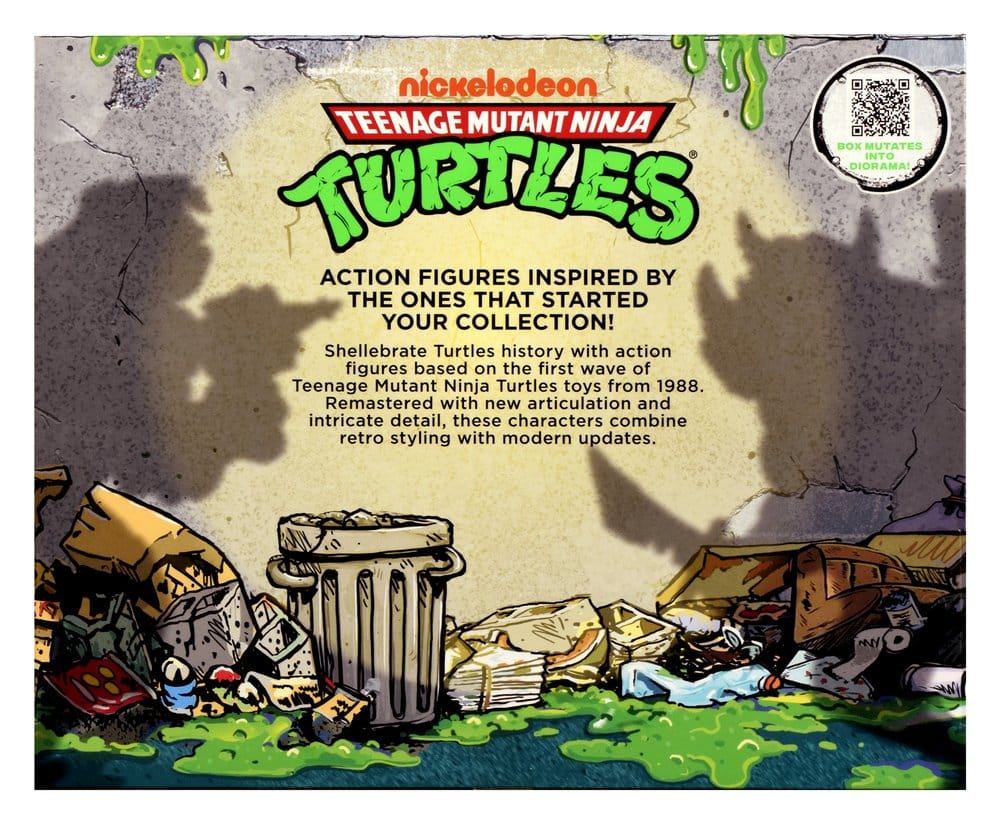 Tartarughe Ninja: Action Figure Remastered Raphael vs. Rocksteady - Playmates