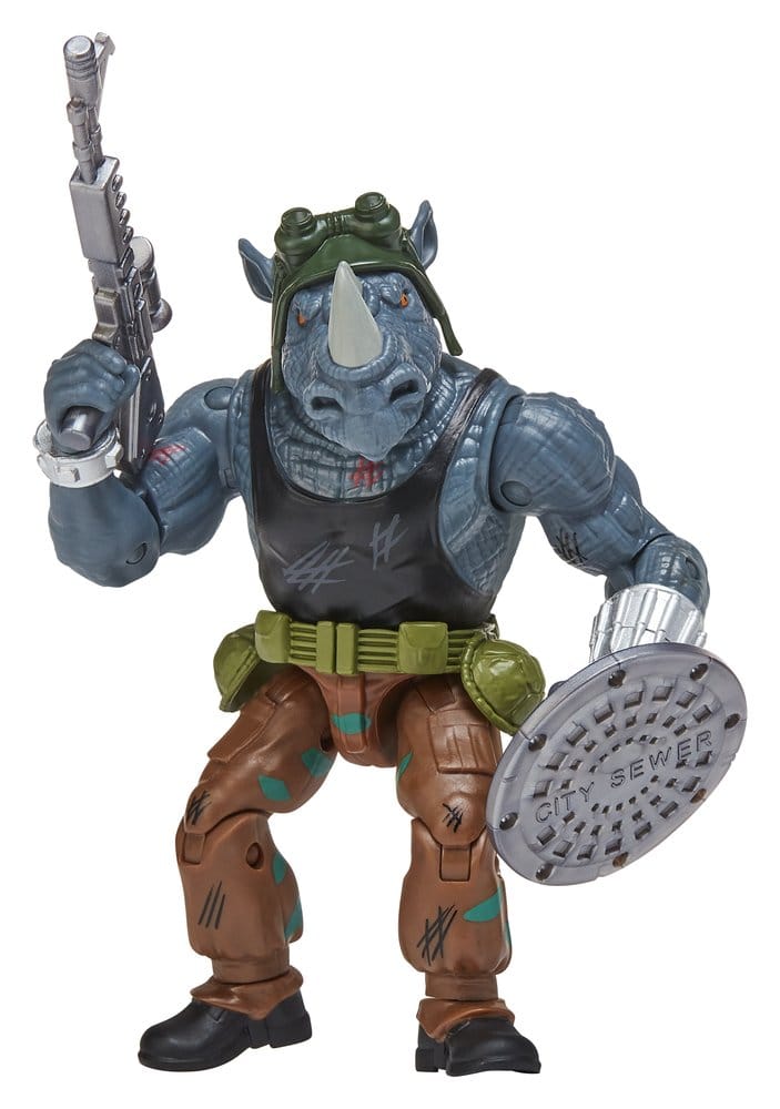 Tartarughe Ninja: Action Figure Remastered Raphael vs. Rocksteady - Playmates