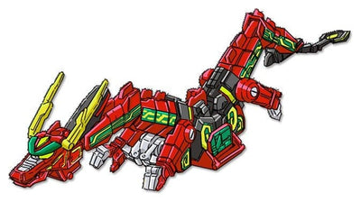 Power Rangers Mighty Morphin Action Figure Red Dragon Thunderzord Playmates
