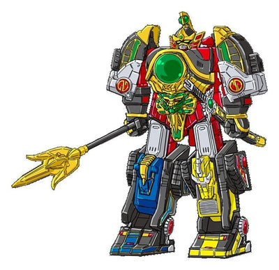 Power Rangers Thunder Megazord con Mega Power Sword Action Figure 28 cm Playmates