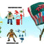 Tartarughe Ninja Action Figure Classiche 4 Pezzi con Paracadute - Playmates