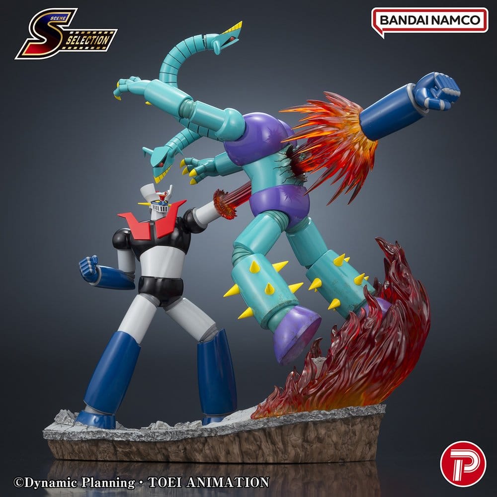 Mazinger Z Scene Selection 03 Statua Rocket Punch! 19 cm Plex