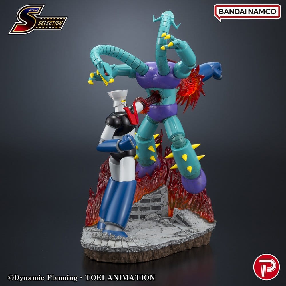 Mazinger Z Scene Selection 03 Statua Rocket Punch! 19 cm Plex