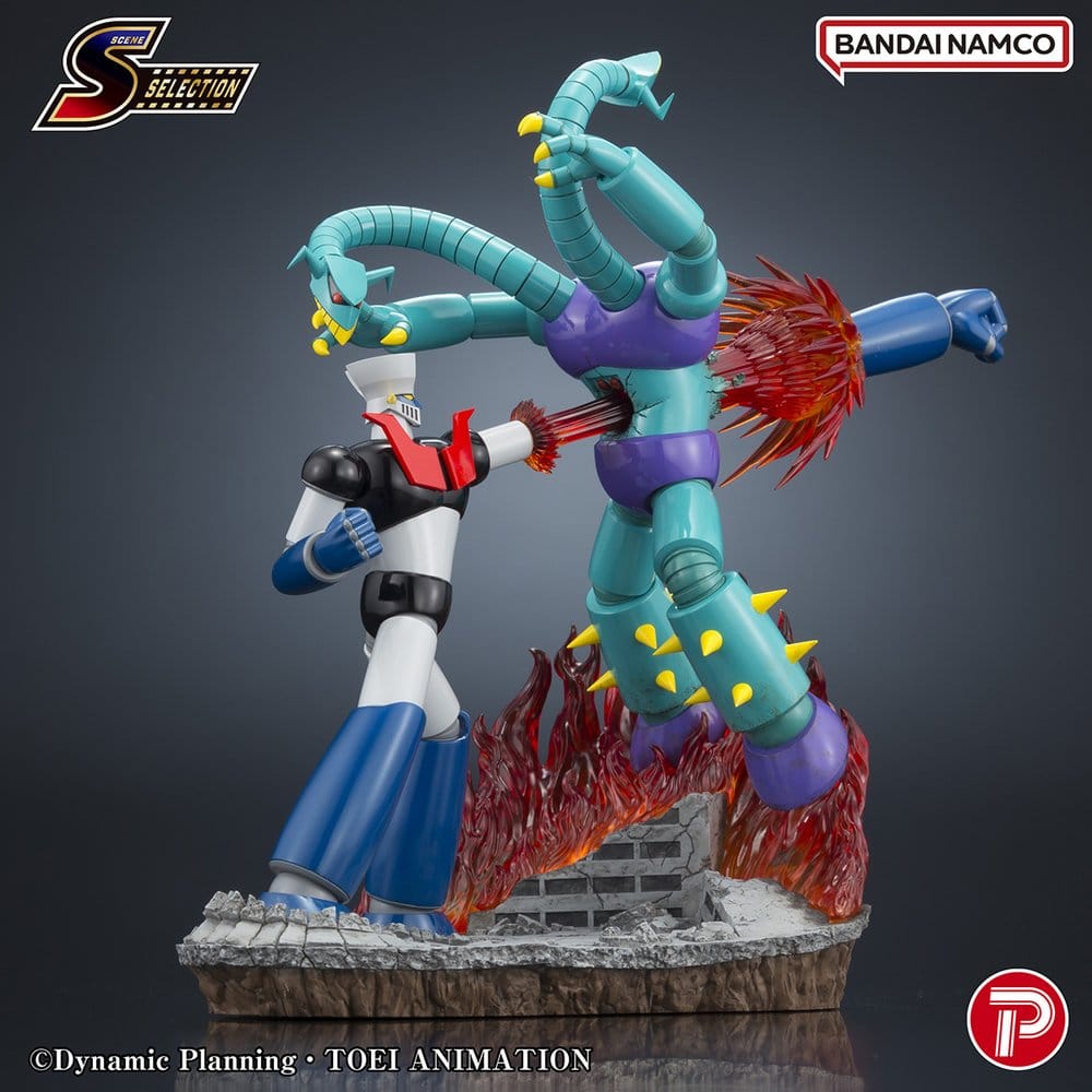 Mazinger Z Scene Selection 03 Statua Rocket Punch! 19 cm Plex