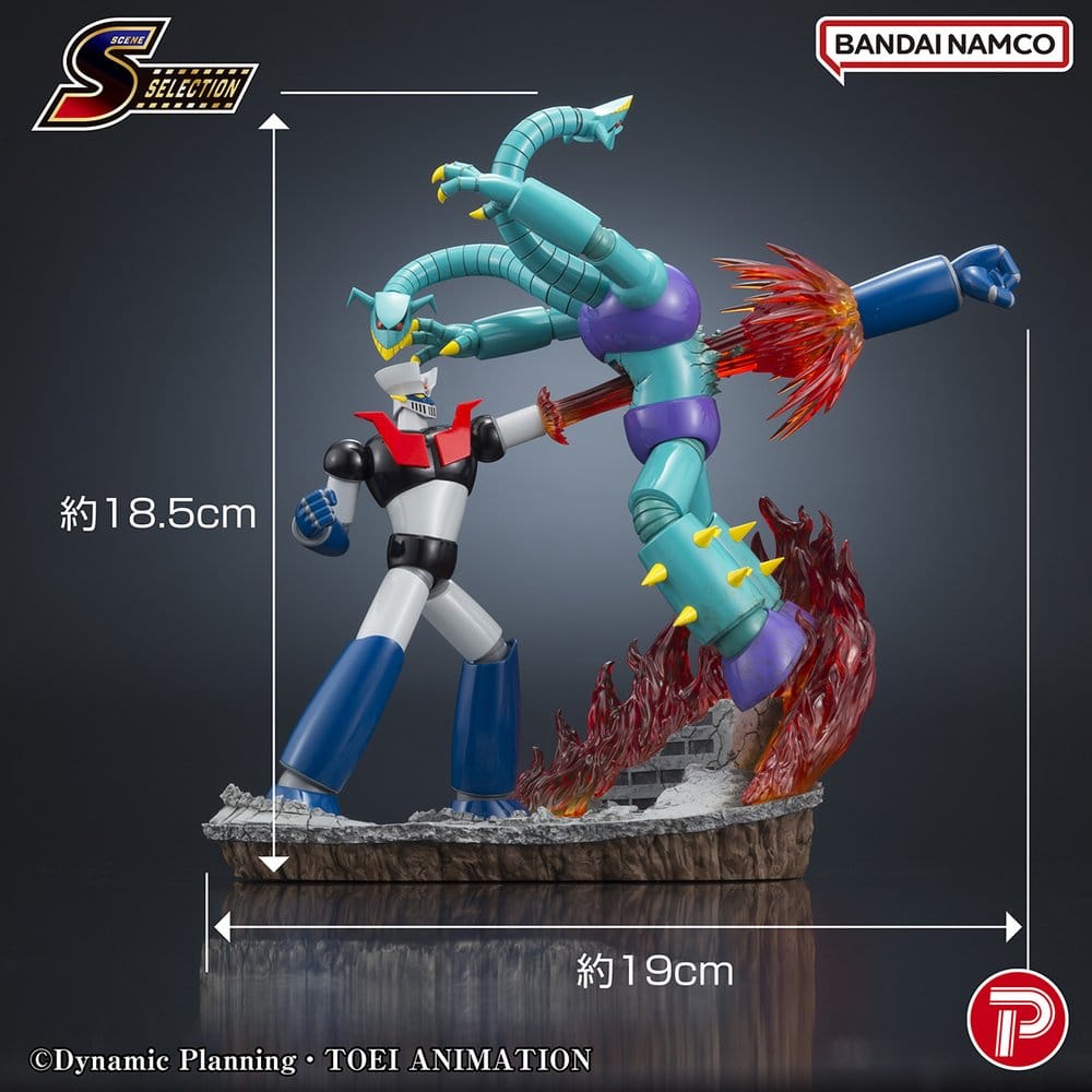 Mazinger Z Scene Selection 03 Statua Rocket Punch! 19 cm Plex