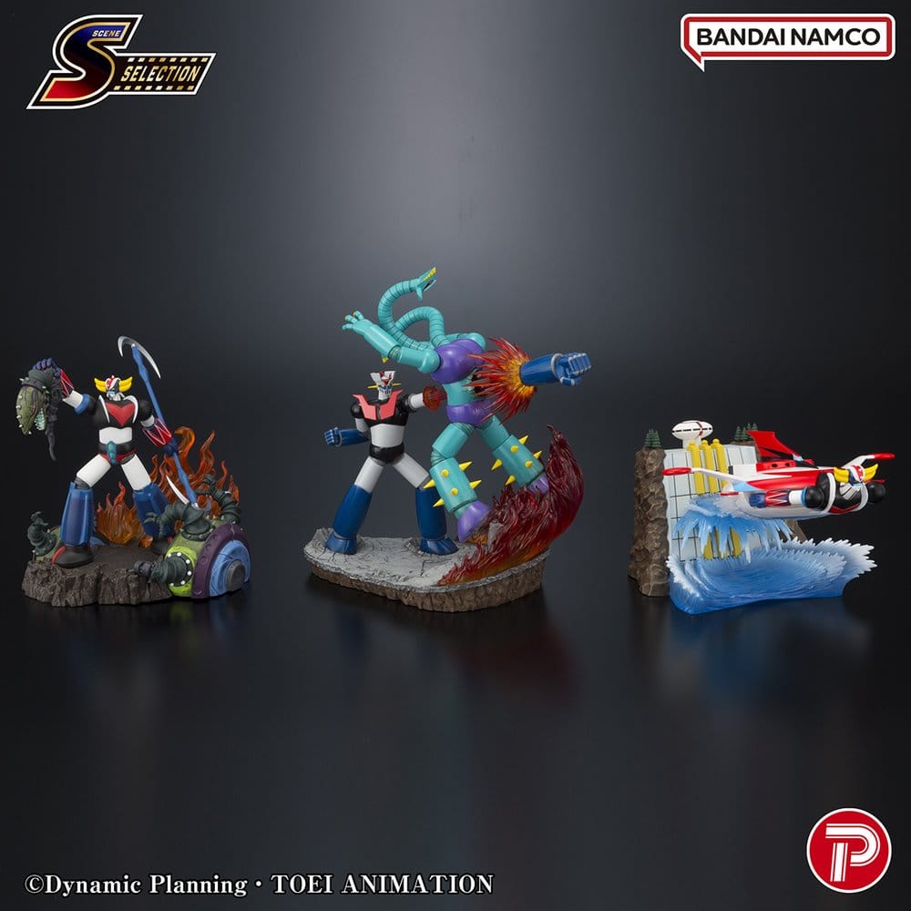 Mazinger Z Scene Selection 03 Statua Rocket Punch! 19 cm Plex