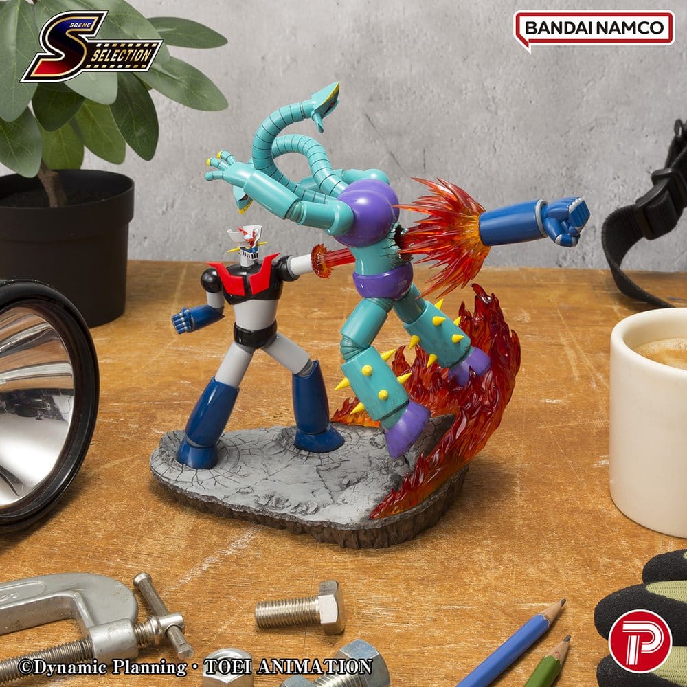 Mazinger Z Scene Selection 03 Statua Rocket Punch! 19 cm Plex