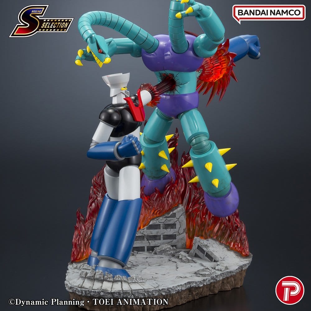 Mazinger Z Scene Selection 03 Statua Rocket Punch! 19 cm Plex