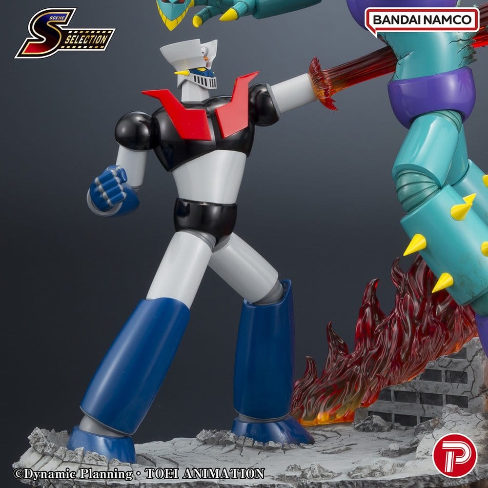 Mazinger Z Scene Selection 03 Statua Rocket Punch! 19 cm Plex