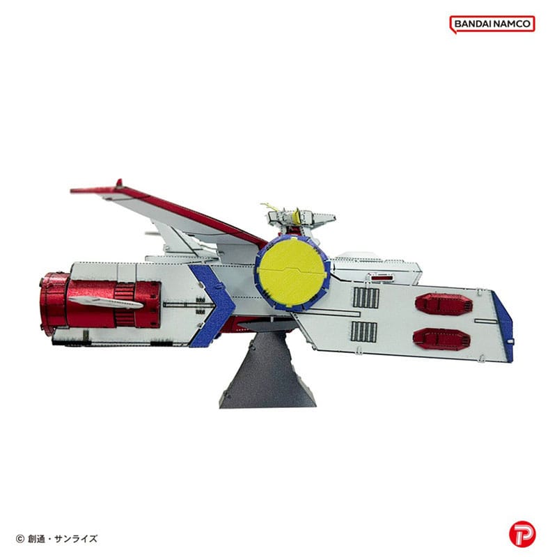 Mobile Suit Gundam Metallic Nano Puzzle Model Kit White Base 6 cm Plex