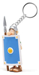Asterix Portachiavi Legionario Romano Spaventato - Plastoy