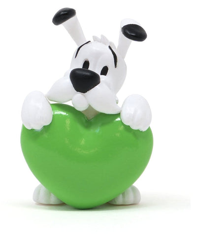 Asterix PVC Figure Idefix Cuore Verde 4,5 cm – Mini Figure Plastoy