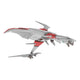 Dariusburst CS Core Plastic Action Kit 1/144 Legend Silver Hawk 3F-1B Space Fighter 14 cm - Plum