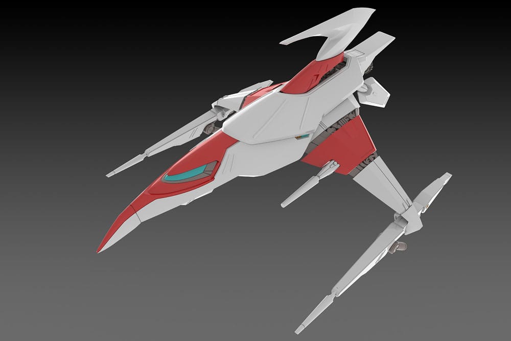 Dariusburst CS Core Plastic Action Kit 1/144 Legend Silver Hawk 3F-1B Space Fighter 14 cm - Plum