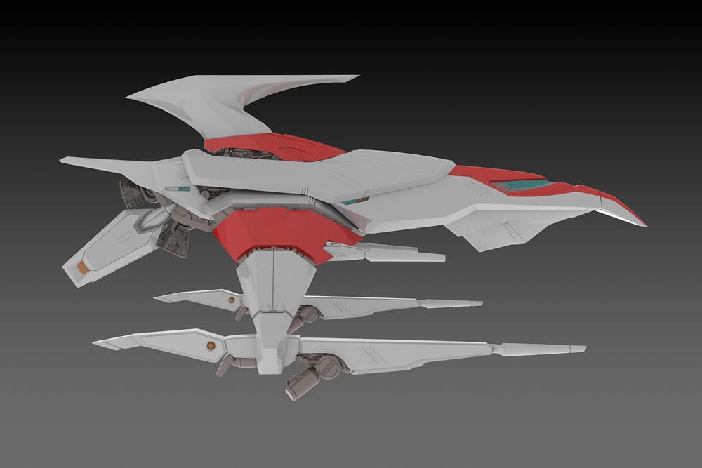 Dariusburst CS Core Plastic Action Kit 1/144 Legend Silver Hawk 3F-1B Space Fighter 14 cm - Plum
