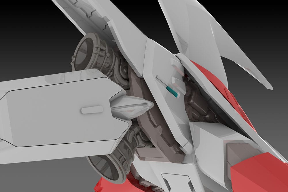 Dariusburst CS Core Plastic Action Kit 1/144 Legend Silver Hawk 3F-1B Space Fighter 14 cm - Plum