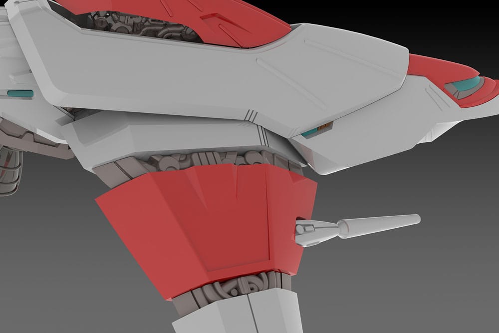 Dariusburst CS Core Plastic Action Kit 1/144 Legend Silver Hawk 3F-1B Space Fighter 14 cm - Plum