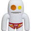 Fuggler Feature Figures Action Figure Sasquoosh Bianco - PMI