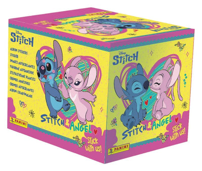 Stitch & Angel Raccolta Adesivi Display 36 Buste Panini