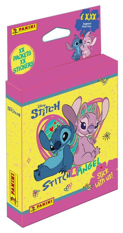Stitch & Angel Adesivi Eco-Blister - Edizione Tedesca - Panini